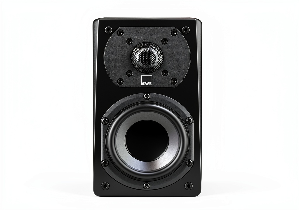 Installing SVS Prime Satellite Speakers Black Ash 3 Home Theater on a wooden desk