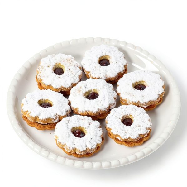 Sterns Bakery Linzer Tart Cookies Raspberry Jam Shortbread-6