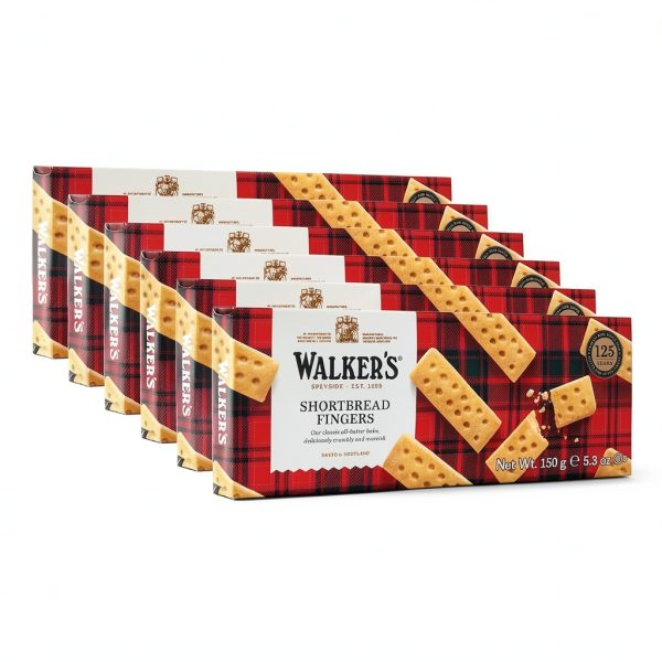 Walkers Pure Butter Shortbread 150G Cookies-0