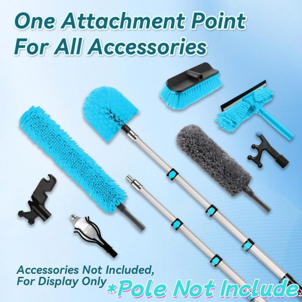 FancyEagle Light Hanging Hook ABS Plastic Extension Pole-7