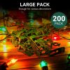 Brightown Christmas Light Clips Green Plastic Outdoor-1