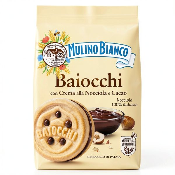 Mulino Bianco Shortbread Cookies Chocolate Hazelnut-0