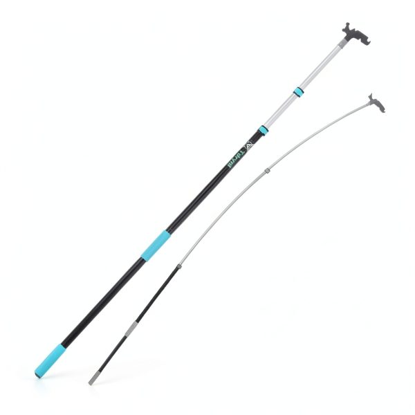 Tdrynl Telescoping Light Pole Aluminum Hook Outdoor-2