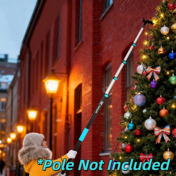 FancyEagle Light Hanging Hook ABS Plastic Extension Pole-6
