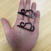 Kihanyoh Christmas Light Clips Plastic Gutter Hooks Reusable-8