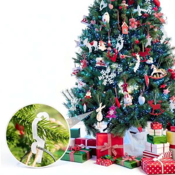 Marsui Outdoor Light Clips Plastic Durable Holiday Decor-6