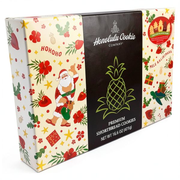 Honolulu Cookie Hawaiian Shortbread Holiday Gift Box-5