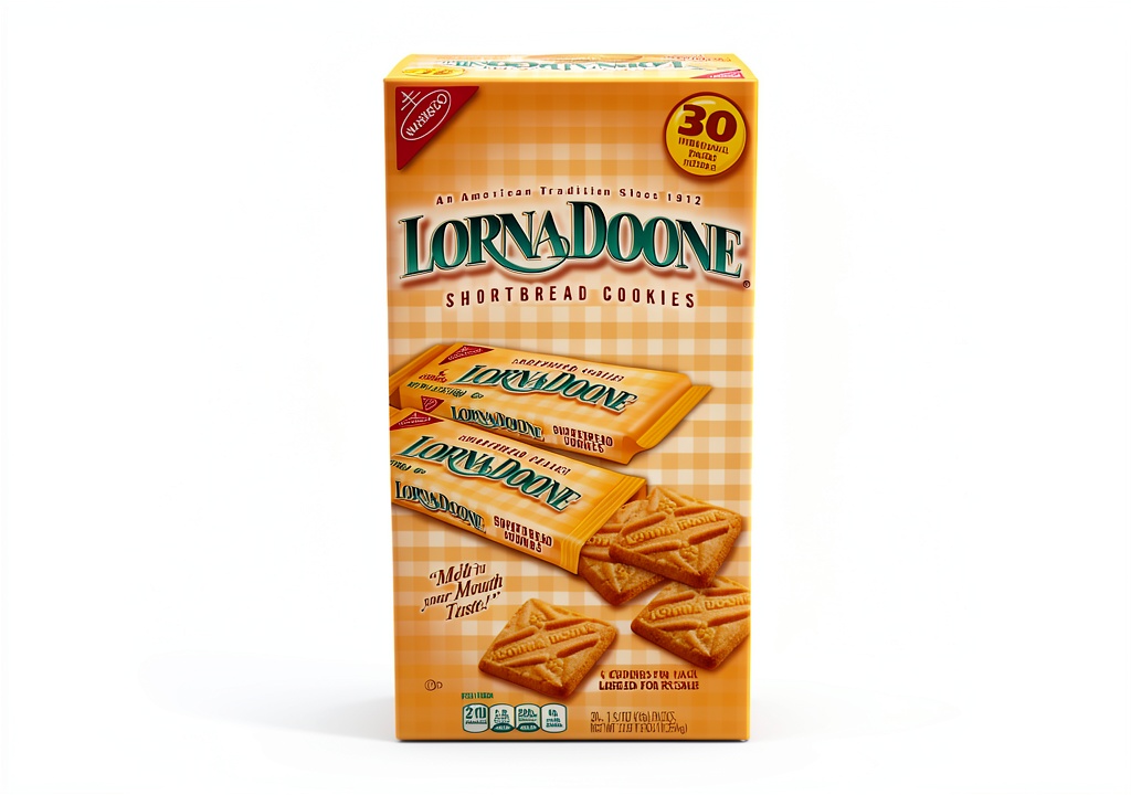 Nabisco Shortbread Cookies displayed in a pack with buttery texture visible