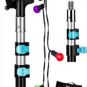 Tdrynl Telescoping Light Pole Aluminum Hook Outdoor-0