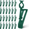 Brightown Christmas Light Clips Green Plastic Outdoor-0