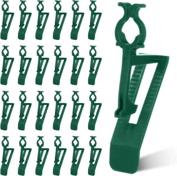 Brightown Christmas Light Clips Green Plastic Outdoor-0