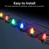 Brightown Christmas Light Clips Green Plastic Outdoor-4