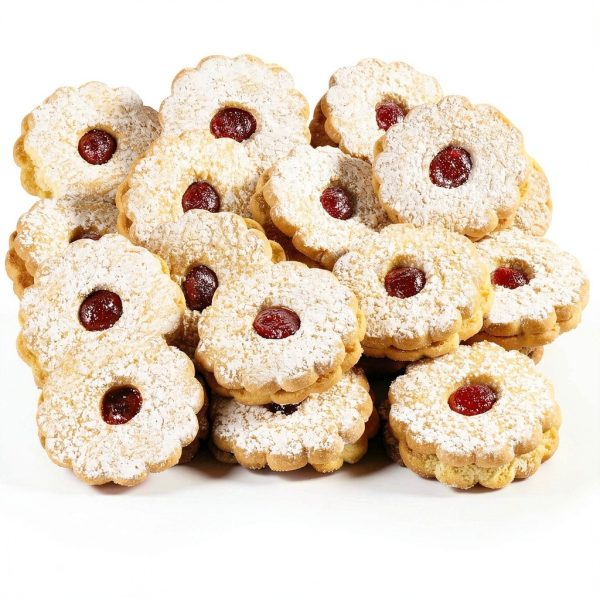 Sterns Bakery Linzer Tart Cookies Raspberry Jam Shortbread-0