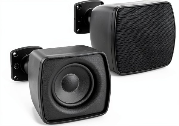 Mini Satellite Speaker Pyle ABS Wall Mount Theater-0