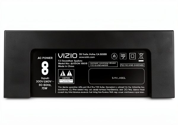 VIZIO Soundbar SV510M-0806 Flush Mount Black-3