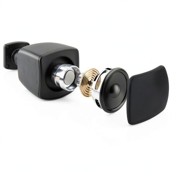 Mini Satellite Speaker Pyle ABS Wall Mount Theater-1