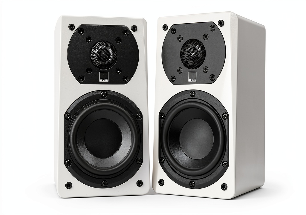 SVS Prime Satellite wall‑mount speaker installed in a living room