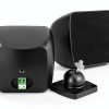 Mini Satellite Speaker Pyle ABS Wall Mount Theater-3