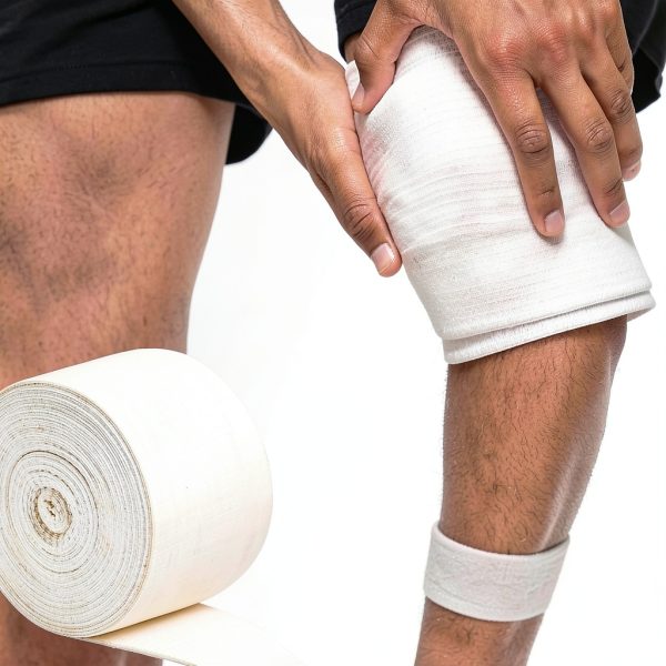 Tubular Bandage Size F Cotton Stockinette Tubing Elasticated Tubular Compression Support Bandages First Aid for Leg Arm 3.9’’ x 5.46yd-6