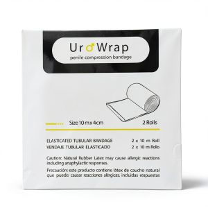 UroWrap 2 ROLL Compression Bandage Elasticated Tubular Sleeve 1 Size Fit All-0