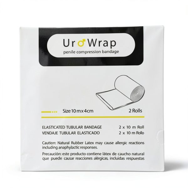 UroWrap 2 ROLL Compression Bandage Elasticated Tubular Sleeve 1 Size Fit All-0