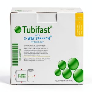 Molnlycke Tubifast Yellow Line with 2-Way Stretch 10.75cm x 10m 1/bx 2440-0