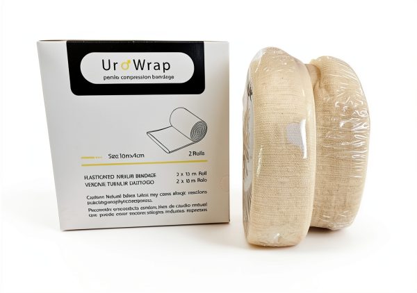 UroWrap 2 ROLL Compression Bandage Elasticated Tubular Sleeve 1 Size Fit All-1