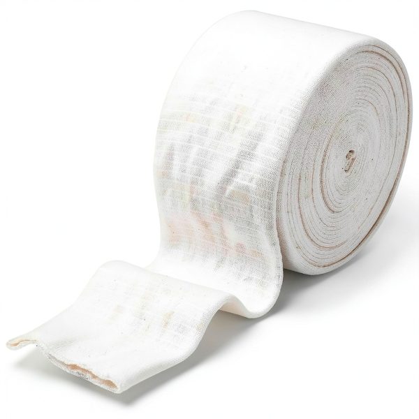 Elasticated Tubular Bandage Cotton Stockinette Tubing Stretch Compression Bandage for Large Arm Knees Legs Support Bandage 2.5” x 5.46 Yard-0