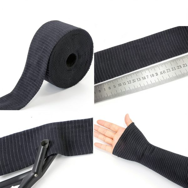 Tubular Gauze Bandage Elasticated Tubular Bandages 6.75CMX8M 2 Way Stretch Tubular Retention Bandage Size C Compression Tube Bandage Cotton Wound Dressing for Medium Wrist Small Ankle Arms-4